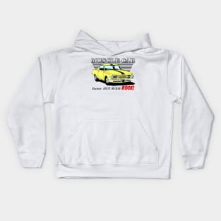 65 Barracuda - Muscle Car Kids Hoodie